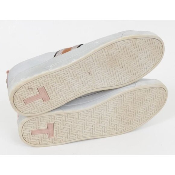 Ted Baker Women's 9M Bailey Icon Leather Lace-up Sneaker Atheleisure Preppy - Picture 7 of 8